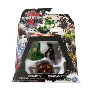 Spin Master Bakugan Battle Brawlers Mantid and Bruiser Set 6+ Collectibles NEW